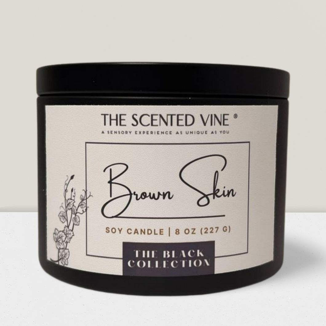Brown Skin Soy Candle