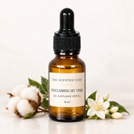 Reclaiming My Time Oil Diffuser Refill with subtle scent cues