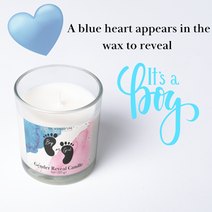 Gender Reveal Candle