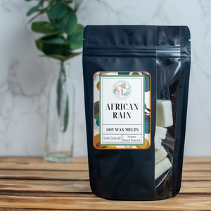 African Rain Wax Melt Pouch