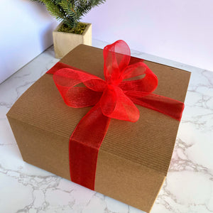 Red Ribbon Gift Box