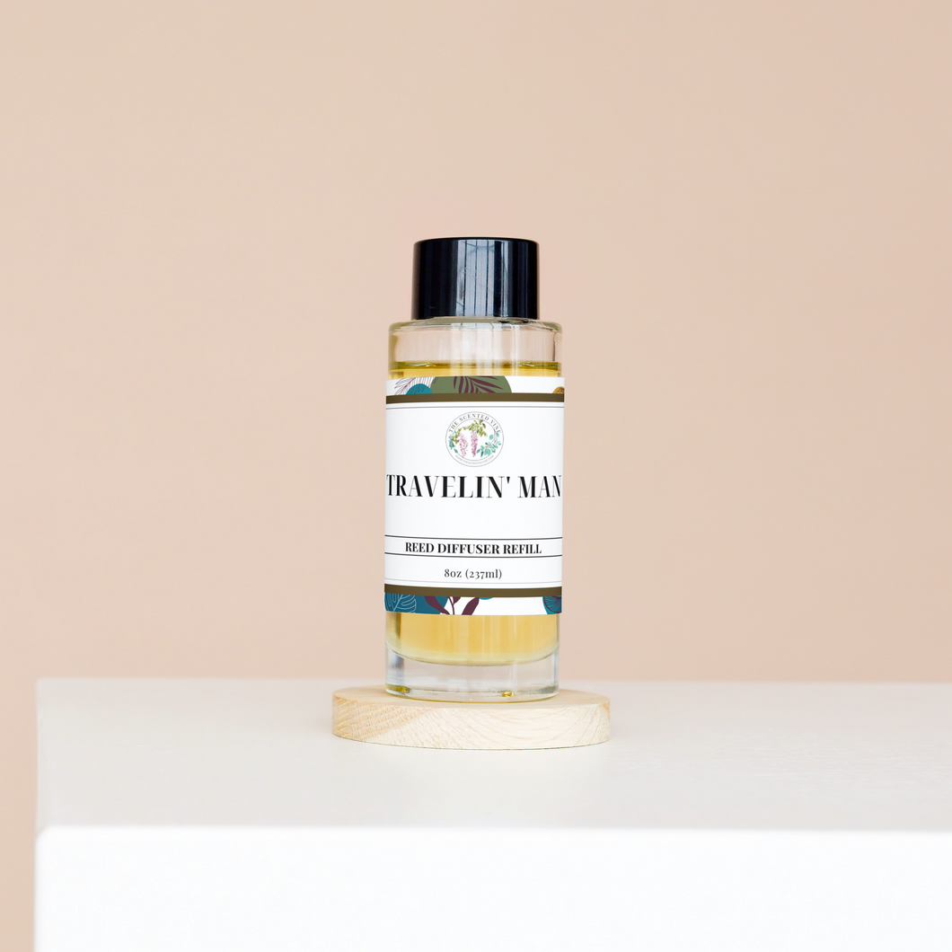 Travelin' Man Reed Diffuser Refill